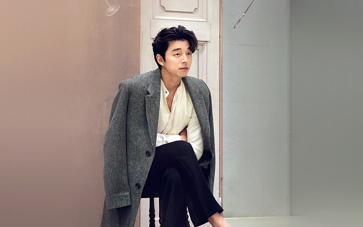 gongyoo, model, boy, celebrity, kpop, HD wallpaper