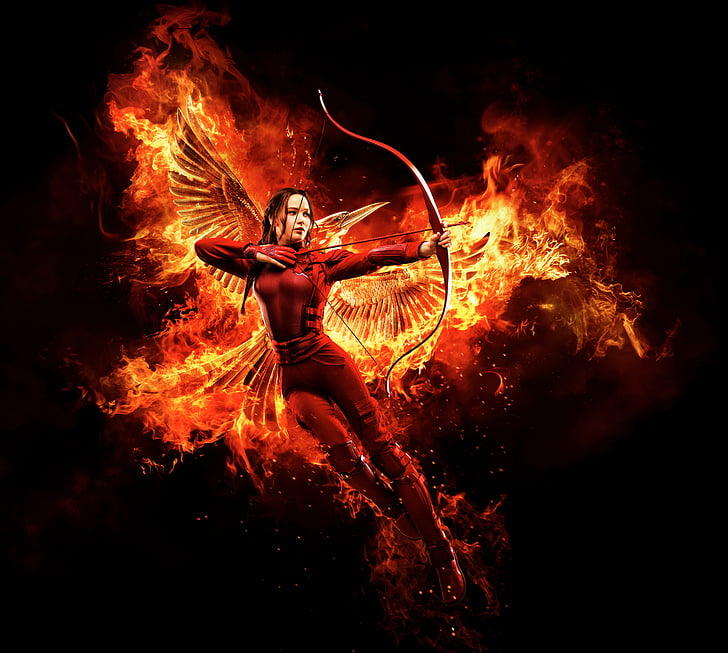 Katnis Everdeen, Igrzyska Śmierci, Kosogłos, Katniss Everdeen, Tapety HD