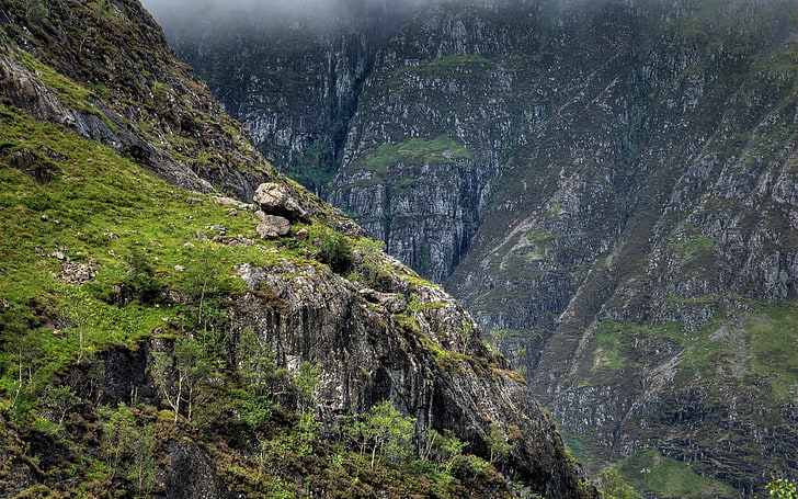 nature, rock, mountains, HD wallpaper