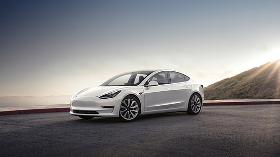 Tesla Model 3, Tesla, Autos, 2017 Autos, 4k, hd, HD-Hintergrundbild HD wallpaper