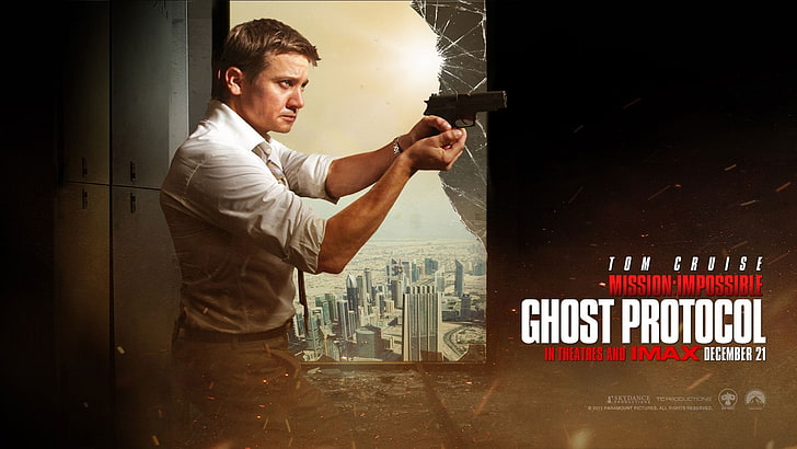 The Walking Dead DVD case, movies, Mission Impossible Ghost Protocol, Jeremy Renner, HD wallpaper