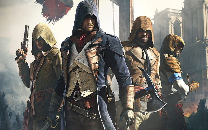 Assassins Creed Unity, HD обои