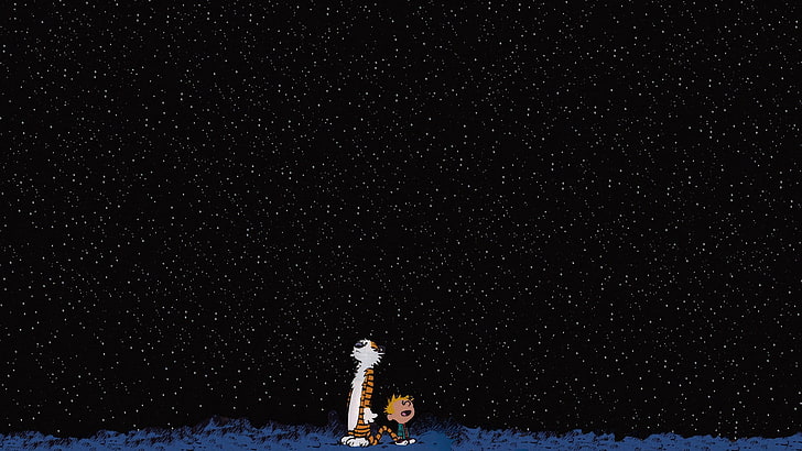 Calvin och Hobbes serier, HD tapet