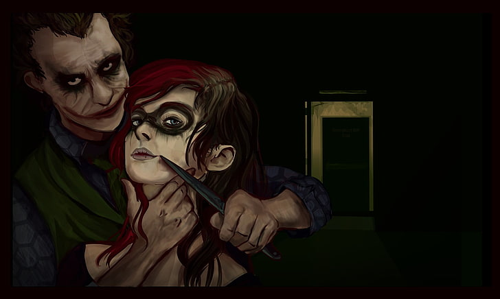 Die Joker-Illustration, Joker, HD-Hintergrundbild