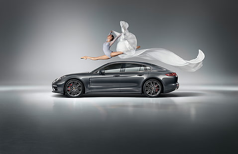 Ballet de Stuttgart, Porsche Panamera Turbo, Fondo de pantalla HD HD wallpaper