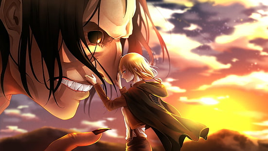 Anime, Attack On Titan, Historia Reiss, Ymir (Attack on Titan), HD wallpaper HD wallpaper