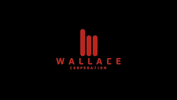 Wallace Corporation, Blade Runner, svart, HD tapet