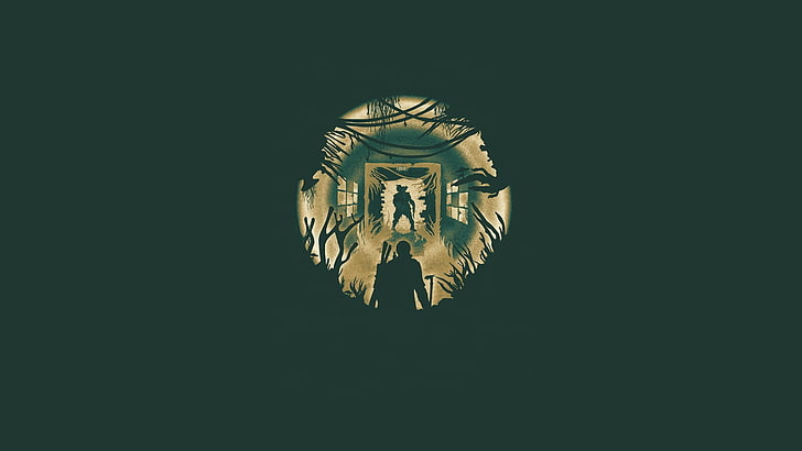 minimalism, zombies, The Last of Us, Naughty Dog, Some of us, Sony Computer Entertainment, 1C-Softklab, HD wallpaper
