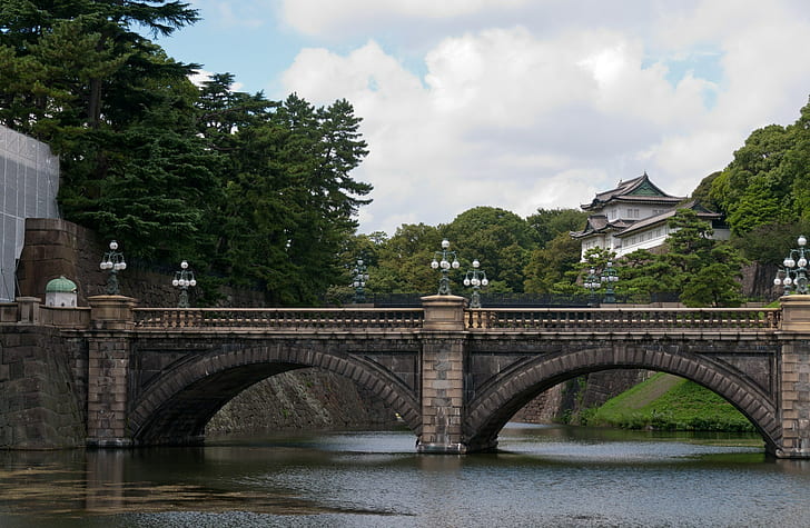 tokyo imperial palace, HD wallpaper