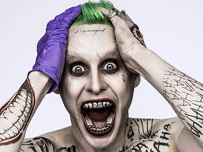 Legion samobójców Joker, Film, Legion samobójców, Jared Leto, Joker, Tapety HD HD wallpaper