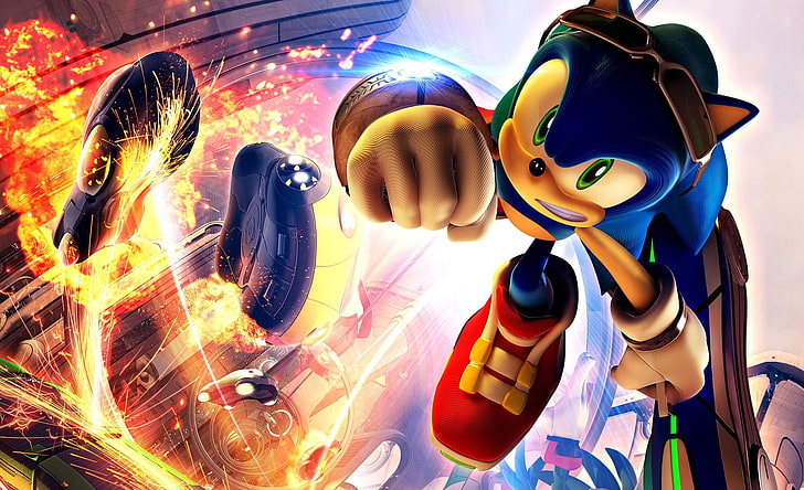 Sfondo di Sony the Hedgehog, Sonic, Sonic Riders: Zero Gravity, Sonic the Hedgehog, Sfondo HD