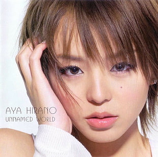 Aya Hirano, asiática, cara, mujer, modelo, Fondo de pantalla HD HD wallpaper