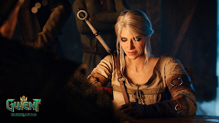 The Witcher, Gwent: The Witcher Card Game, Ciri (The Witcher), Wallpaper HD