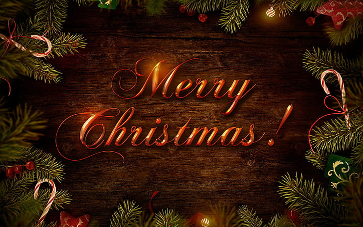 Buon Natale, Natale, allegro, vacanze, Sfondo HD