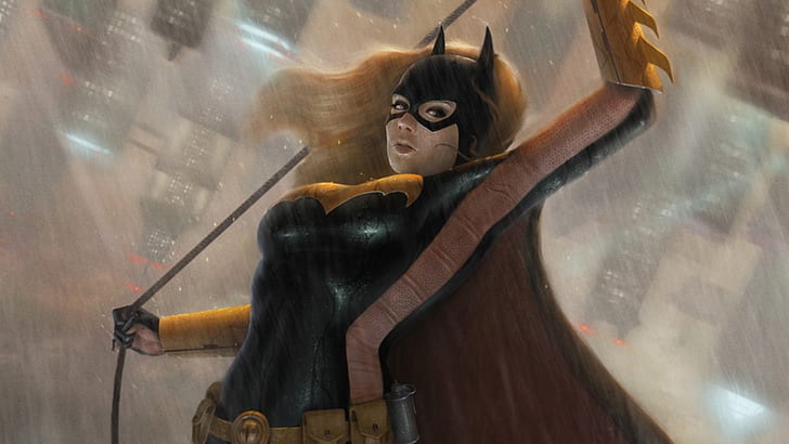 Batgirl HD, bat woman illustration, comics, batgirl, HD wallpaper