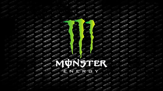 Monster Energy логотип, реклама, монстр, энергия монстра, HD обои HD wallpaper