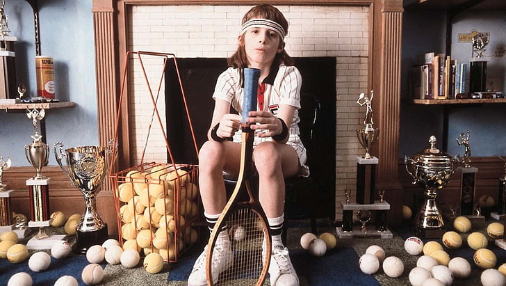 The Royal Tenenbaums, bola tenis, Wes Anderson, Wallpaper HD