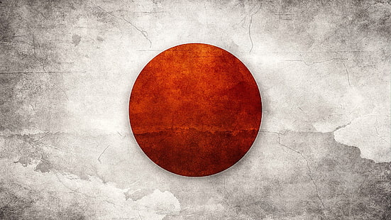 Wallpaper bendera Jepang, dinding, Jepang, bendera, Wallpaper HD HD wallpaper