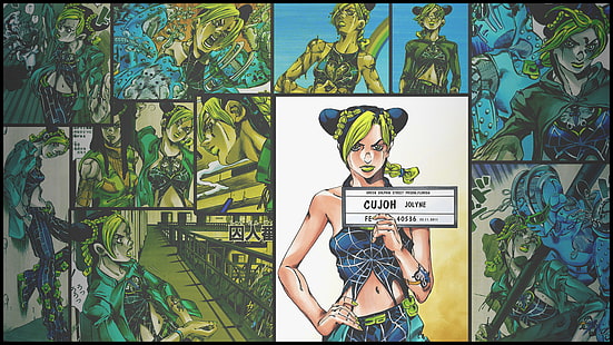 Anime, Jojo's Bizarre Adventure, Jolyne Cujoh, Stone Free (Jojo's Bizarre Adventure), HD wallpaper HD wallpaper