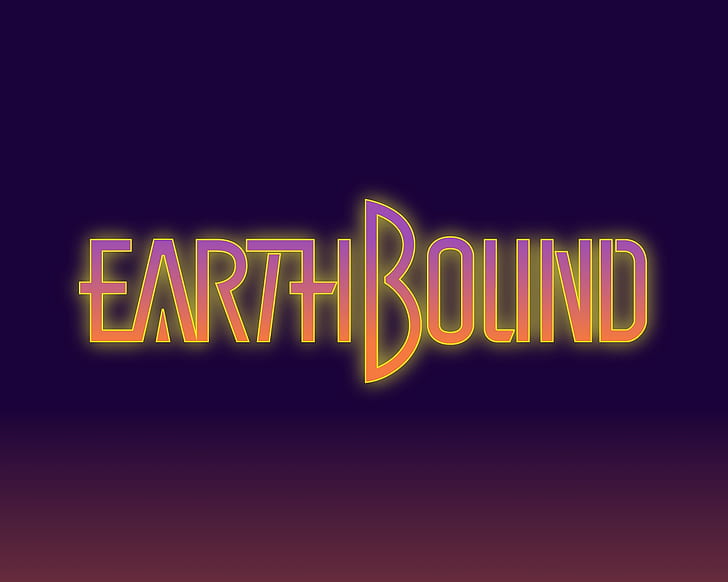 Earthbound, logotipo do jogo, SNES, HD papel de parede