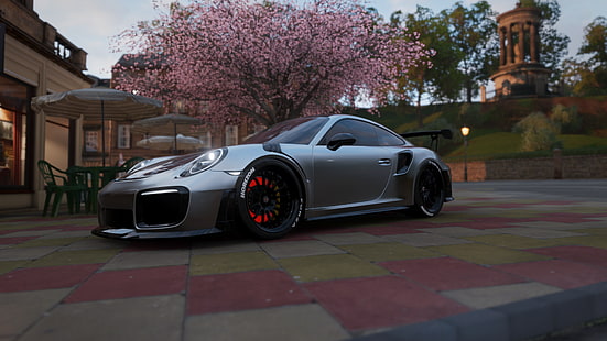 Porsche 911 GT2 RS, GT2 RS, Porsche, Forza Horizon 4, Fond d'écran HD HD wallpaper