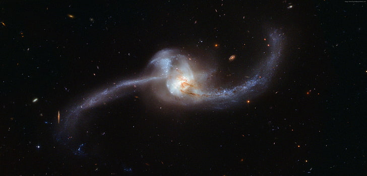 spazio, galassia, 4K, Hubble, Sfondo HD