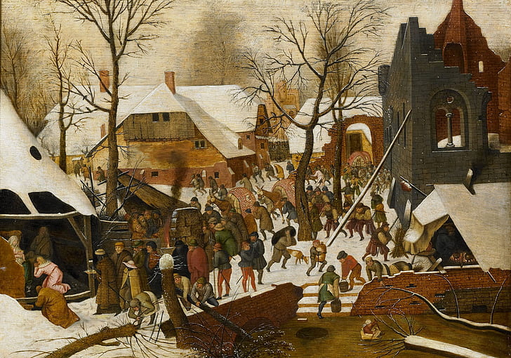bild, mytologi, Pieter Brueghel den yngre, Magiens tillbedjan, HD tapet