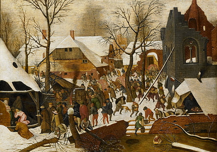 bild, mytologi, Pieter Brueghel den yngre, Magiens tillbedjan, HD tapet HD wallpaper