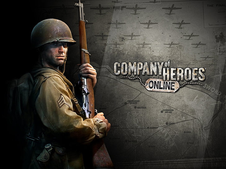 Company Of Heroes, Company of Heroes Online game poster, Games, Company of Heroes, game, HD wallpaper