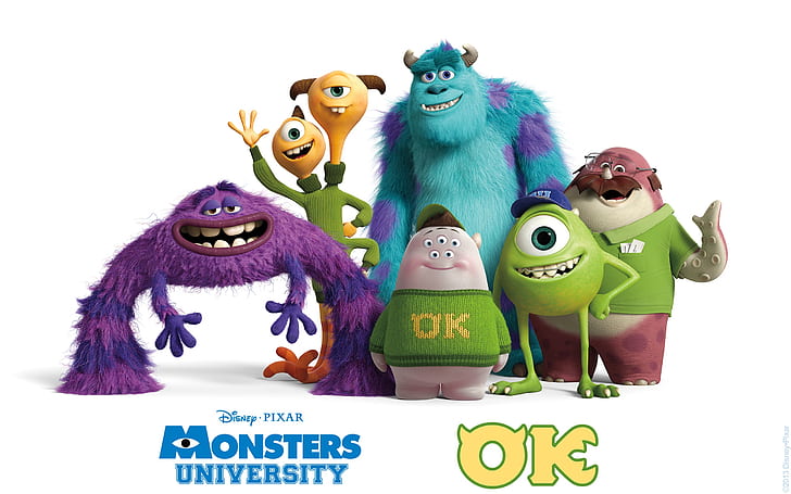 Monster Universität, Klassenkameraden Foto, Disney Pixar Monster Universität, Monster, Universität, Klassenkameraden, Foto, HD-Hintergrundbild