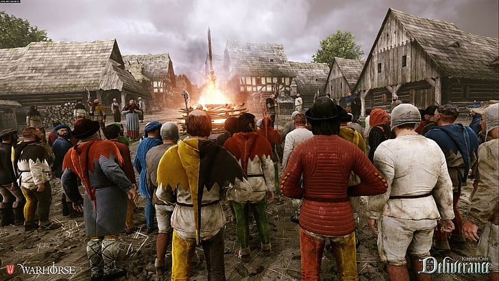 Videospiele, Kingdom Come: Befreiung, Feuer, Warhorse Studios, HD-Hintergrundbild