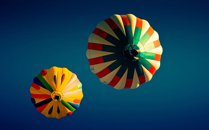 Heißluftballonfahrt, Ballons, HD-Hintergrundbild