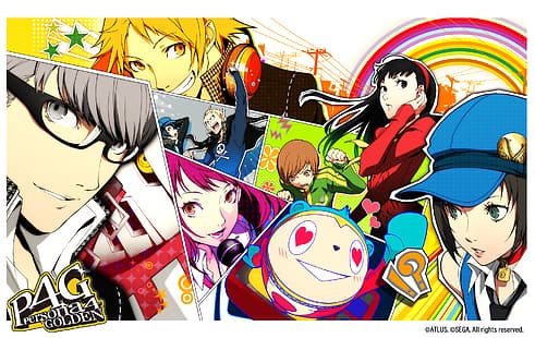 Persona 4 Golden, วิดีโอเกม, Persona 4, วอลล์เปเปอร์ HD HD wallpaper