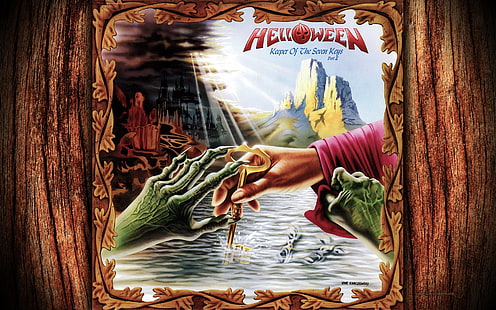 Группа (Музыка), Helloween, Обложка альбома, Хард-рок, Хеви-метал, Метал, HD обои HD wallpaper