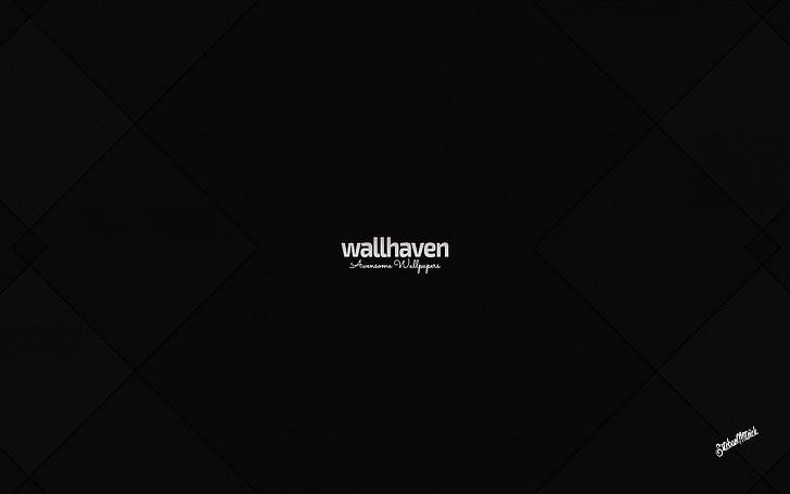Наложение белого текста, Wallhaven, минимализм, HD обои
