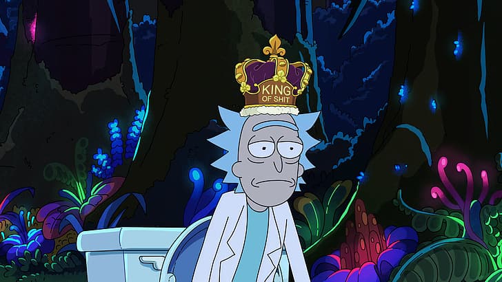Rick and Morty, animated character, HD wallpaper