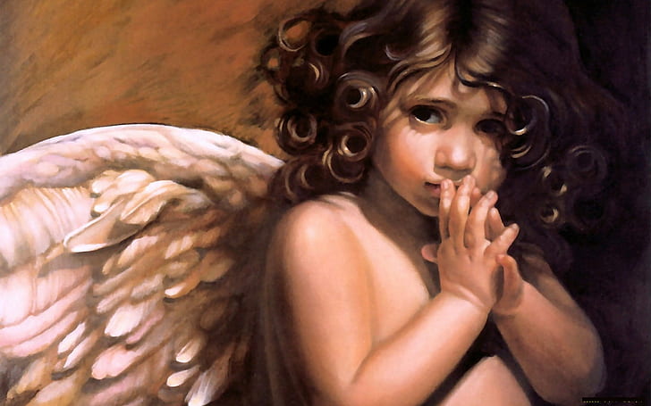 ángel, ángeles, bebé, niño, niños, lindo, fantasía, niña, niñas, Fondo de  pantalla HD | Wallpaperbetter