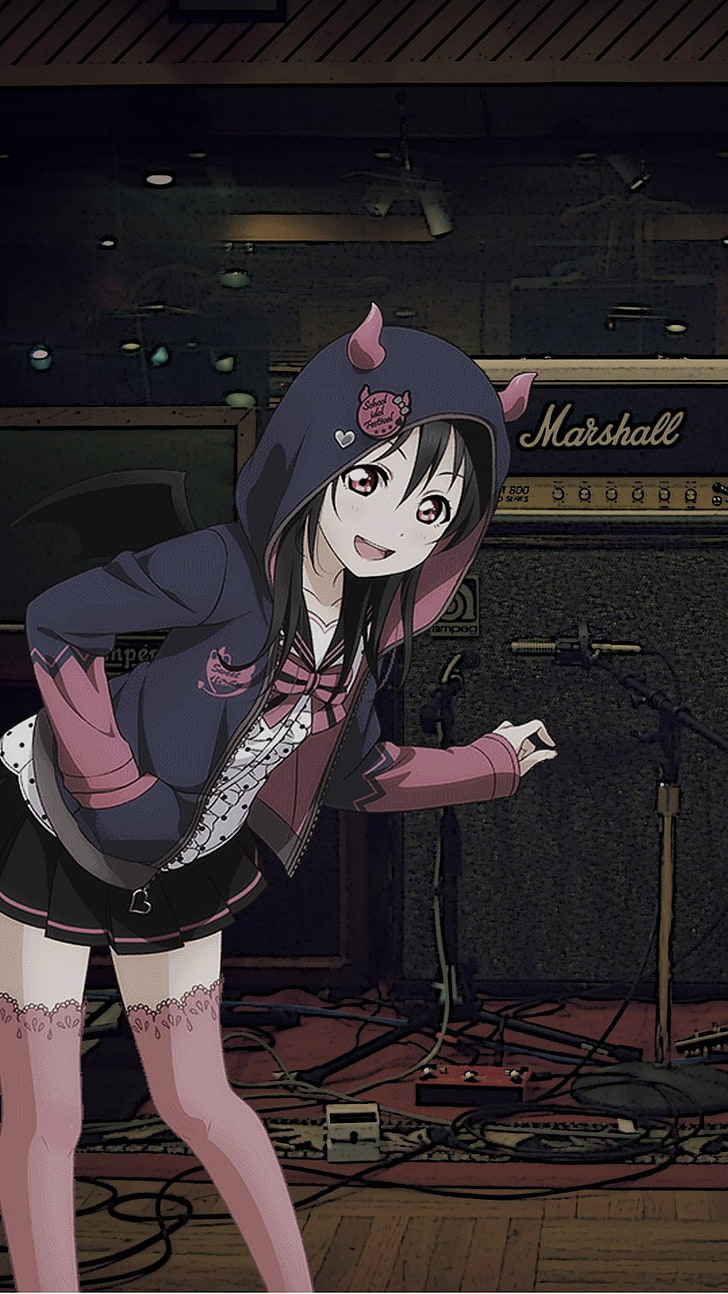 black haired female anime character digital wallpaper, Yazawa Nico, Love Live!, HD wallpaper