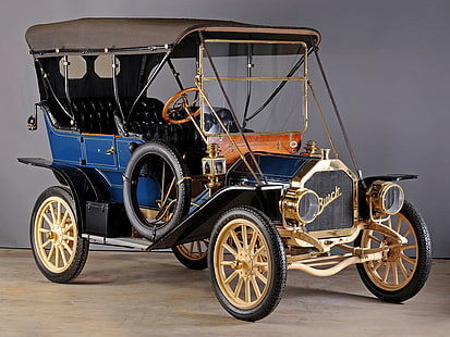 1910, buick, modello 10, retrò, tonneau, giocattolo, Sfondo HD HD wallpaper