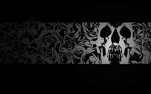 alternatywna, mroczna, deftones, eksperymentalna, hard, heavy, metal, nu-metal, rock, skull, Tapety HD HD wallpaper