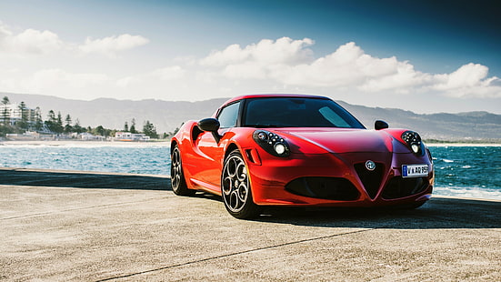 Auto, Sportwagen, Alfa Romeo, Alfa Romeo 4C, HD-Hintergrundbild HD wallpaper
