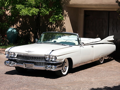 1959, Biarritz, Cadillac, Klasik, Cabrio, Eldorado, lüks, HD masaüstü duvar kağıdı HD wallpaper