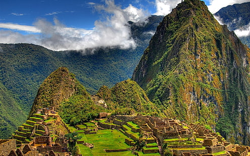 ماتشو بيتشو بيرو ، ماتشو بيتشو ، بيرو ، العالم ، بيرو، خلفية HD HD wallpaper