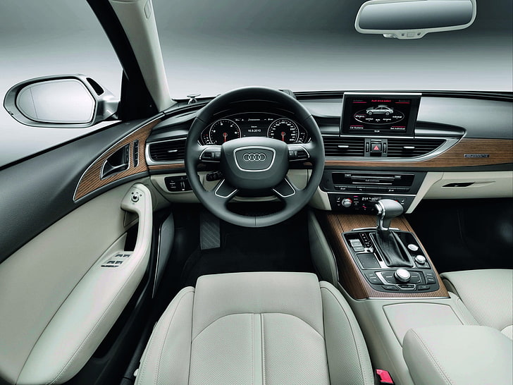 Audi a6 berline 2012, voiture, Fond d'écran HD
