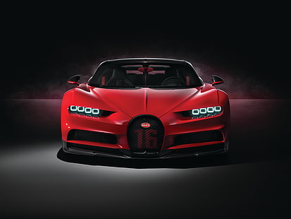 2018, Bugatti Chiron Sport, Женевский автосалон, 4K, HD обои HD wallpaper