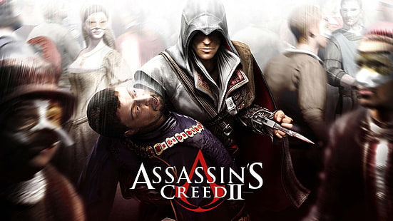 Assassin's Creed 2 тапет, Assassin's Creed: Brotherhood, видео игри, HD тапет HD wallpaper