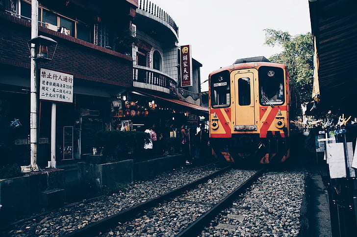 pociąg, pojazd, Tajwan, Tapety HD