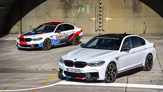 BMW, BMW M5, BMW M5 MotoGP Safety Car, Carro, Safety Car, HD papel de parede HD wallpaper