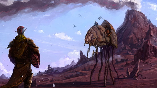 The Elder Scrolls, The Elder Scrolls III: Morrowind, HD wallpaper HD wallpaper
