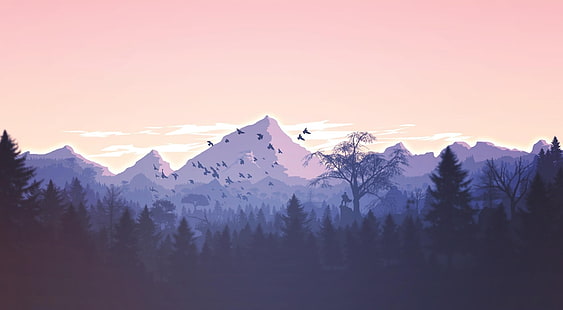 Wald kühlen PC, HD-Hintergrundbild HD wallpaper